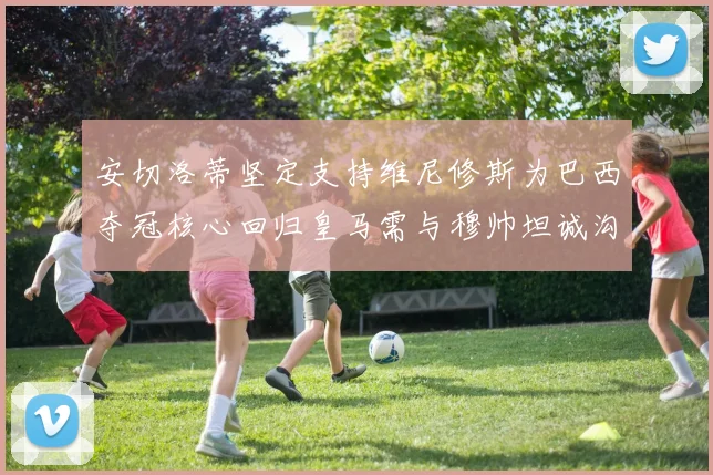 安切洛蒂坚定支持维尼修斯为巴西夺冠核心回归皇马需与穆帅坦诚沟通