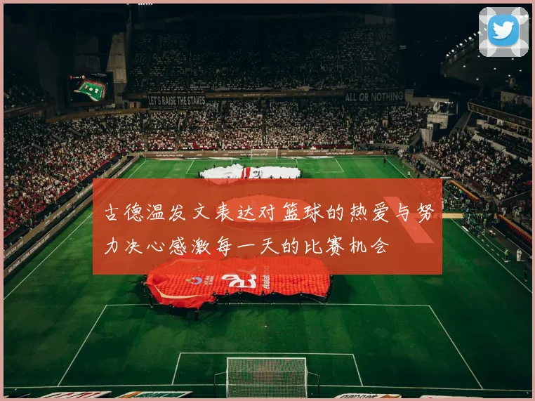 古德温发文表达对篮球的热爱与努力决心感激每一天的比赛机会